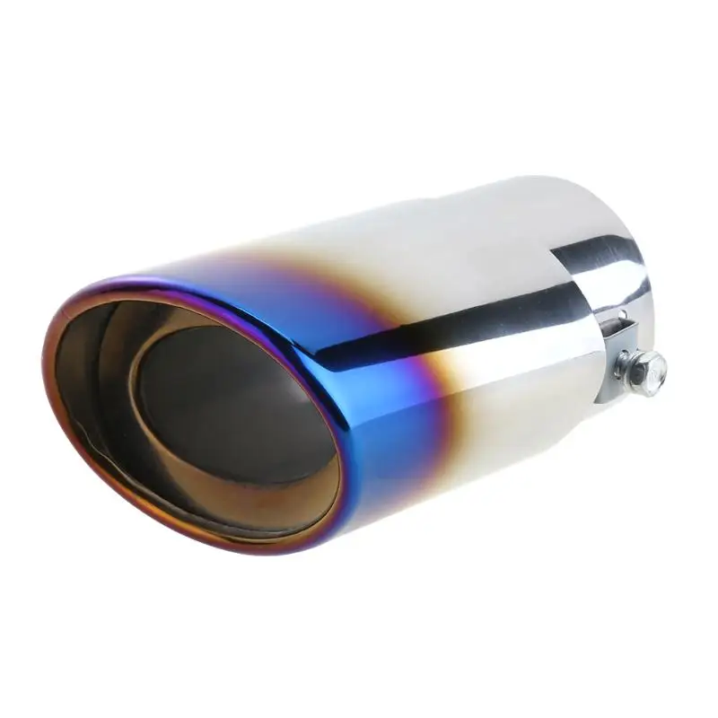 VODOOL Universal font b Car b font Auto Round font b Exhaust b font Muffler Tip