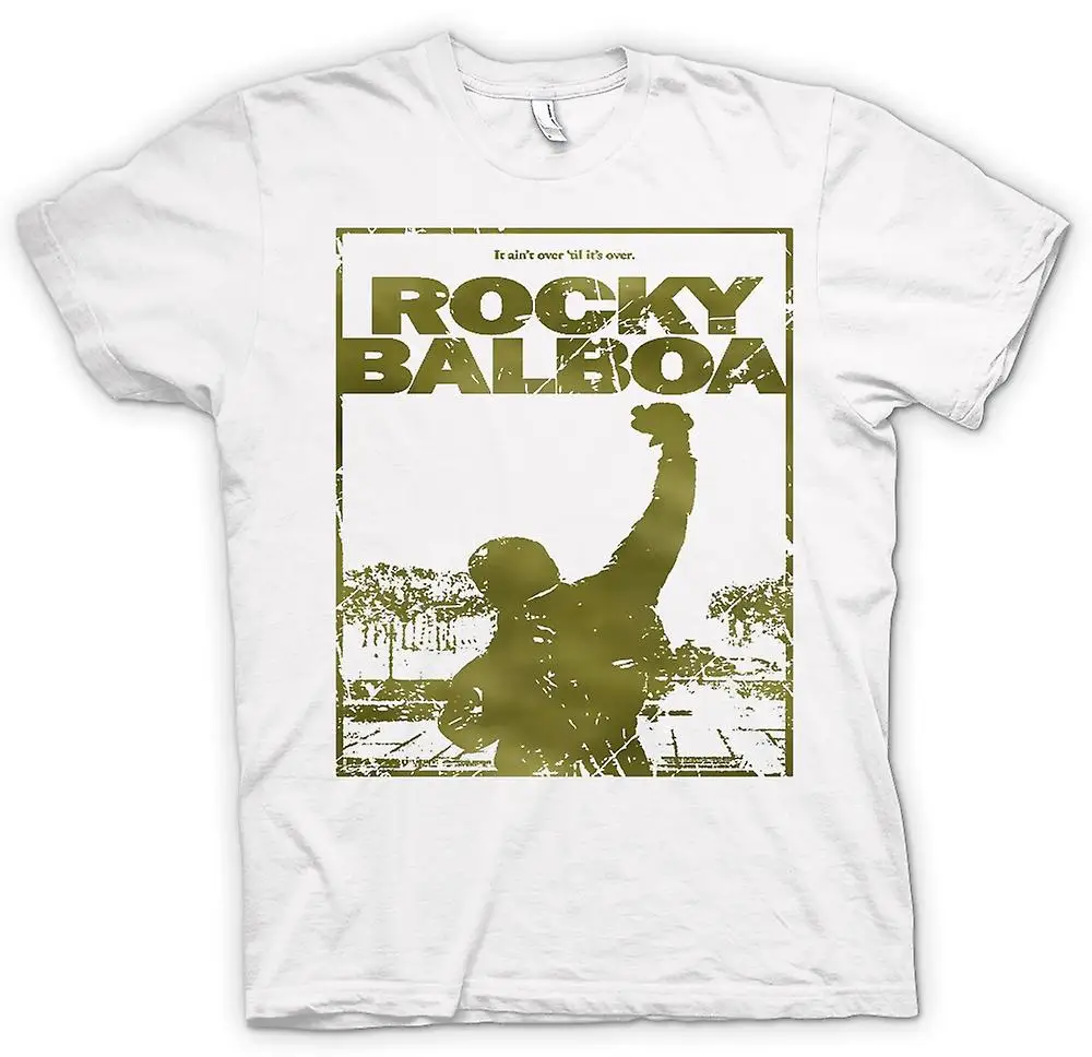 Mens T-shirt - Rocky Balboa Punch Movie Funny | Мужская одежда