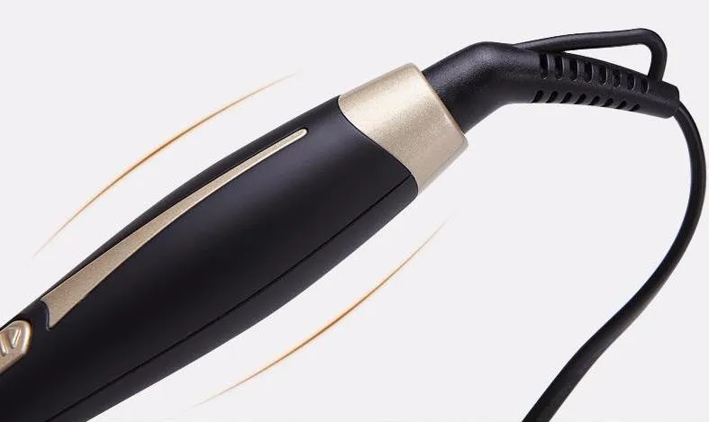 Electric hot air ionic hair brush tourmaline ceramic professional hair curling irons hairbrush curler salon styling tools #38mm1