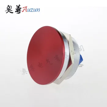 

30 mm metal push button switch reset button red large contact area current 5 a horn