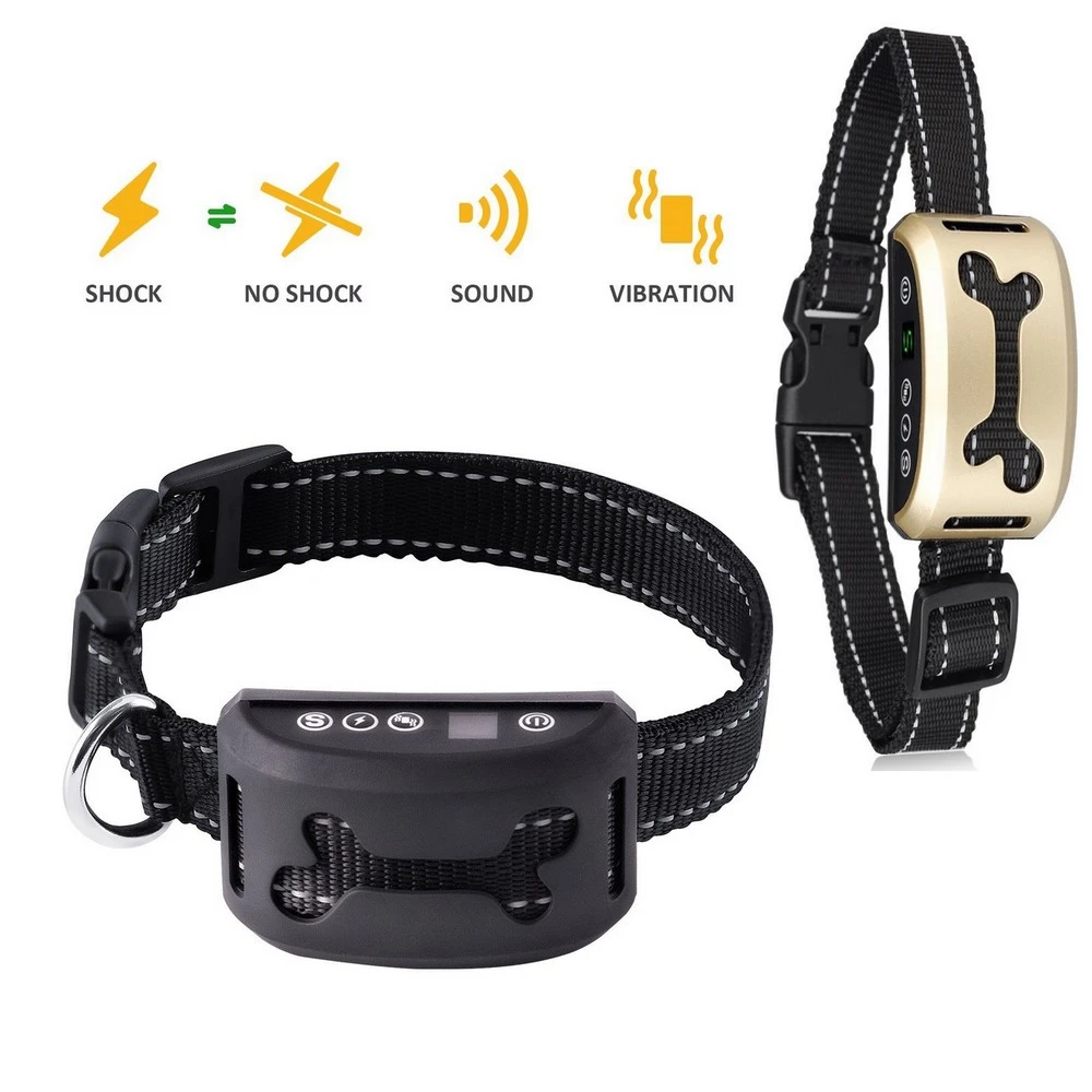 Collar antiladridos para y mascotas, Collar para dejar ladrar, resistente al agua, recargable, para entrenamiento de mascotas|no bark|dog anti barkbark collar - AliExpress