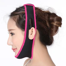 Подтяжка лица уменьшает двойной подбородок подтяжка укрепляющая Подтяжка лица маска пояс Тонкое Лицо V формирователь для лица для похудения бандаж уход за кожей здоровье