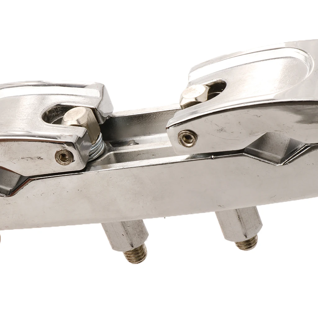 Tooyful Practical Multi-functional Drum Cymbal Clamp Holder DIY Percussion Instrument Accessory