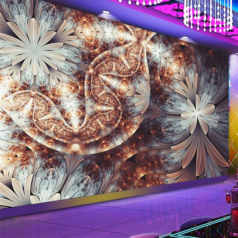 Wellyu papel де parede para quarto красочная атмосферная Алмазная бар КТВ Большое Настенное