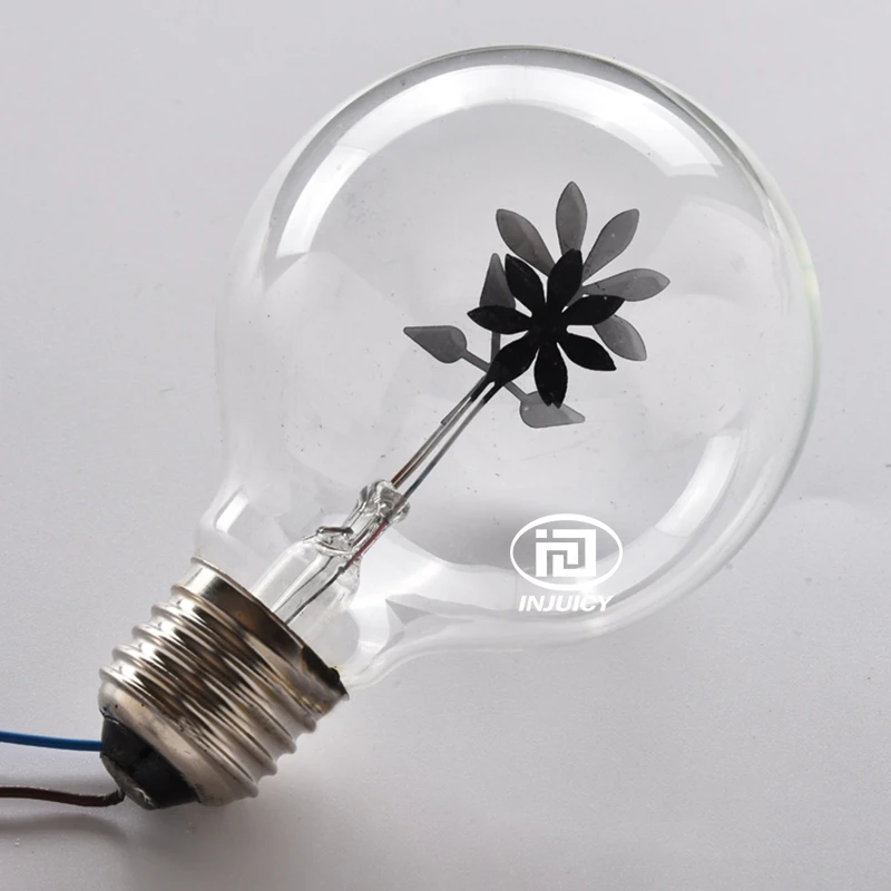 Parafuso de Poupança de Energia Fonte de Luz Decoração da Lâmpada de Iluminação Vindima Edison Lâmpada Flores Criativas Paisagem Interior G80 E27 6 Luzes e Iluminação