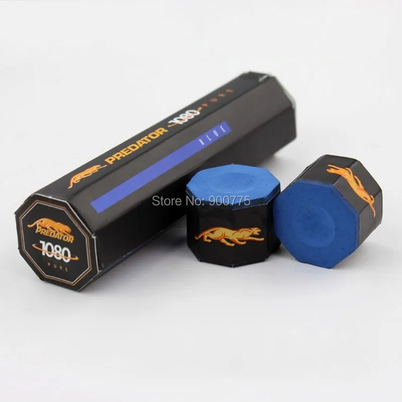 Blue Pool cue billiards Chalk 5 pcs /pack 9 ball game chalk Predator