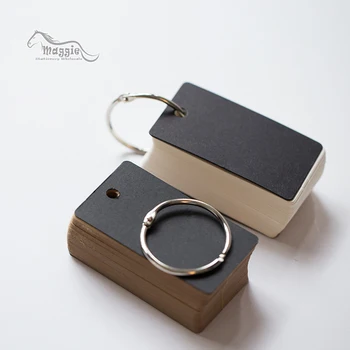 

Style Empty Page Blank Kraft Paper 100 Pages Notepad Word Study Card Portable Memo Pad Loose Leaf Notes DIY Notepad