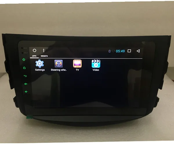 Discount Car radio dvd Android T3/T8 player for Toyota RAV4 2007 - 2011 2 din 1024*600 car dvd gps navigation wifi rds 13