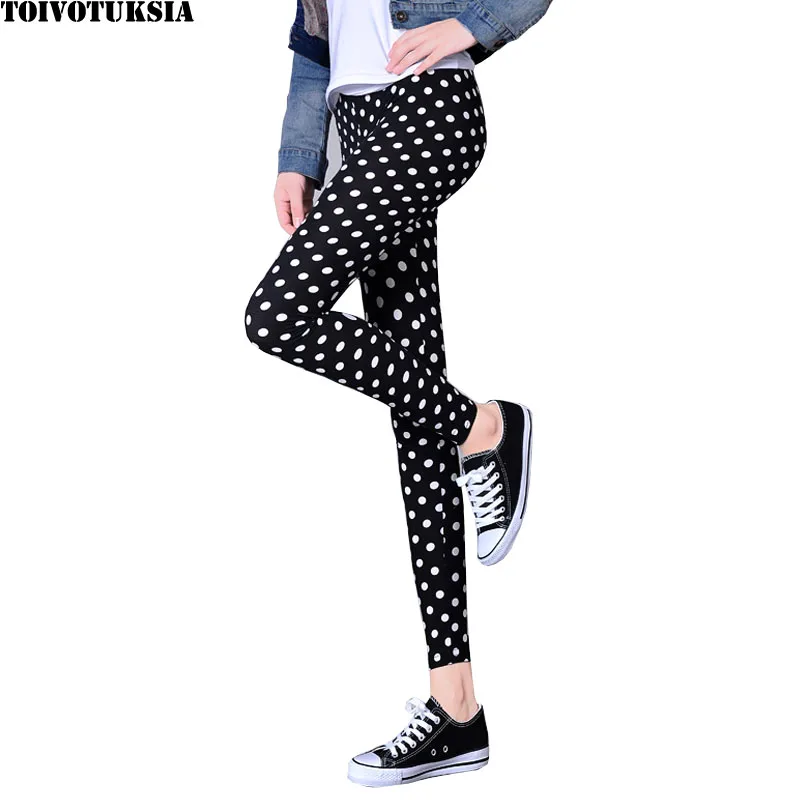 TOIVOTUKSIA Women Leggings 12 colors Cartoon Print