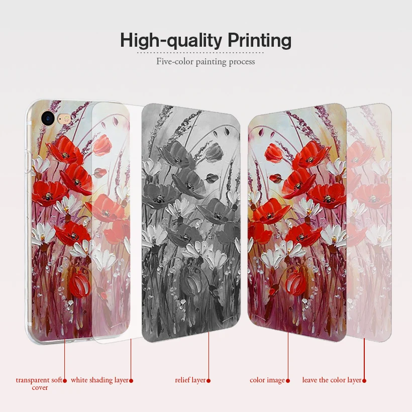Чехол для телефона Oukitel C8 силиконовые чехлы с рисунком DIY бампер C21 C17 C15 C13 C12 C11