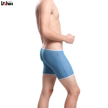 

temptation to live mesh mark men sexy boxer underwear men transparent underwear U4003