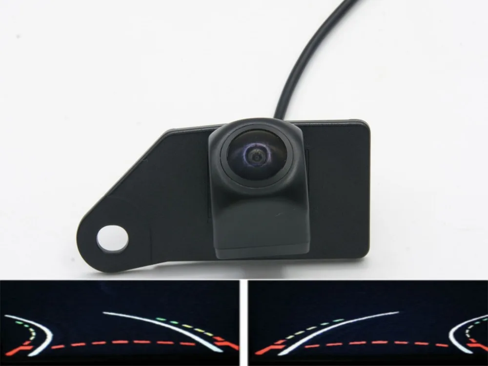 

HD 1080P Fisheye Lens Trajectory Tracks Car Parking Rear view Camera for Mitsubishi ASX 2011 2012 2013 2014 Reverse Car Camera