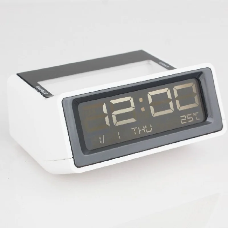Креативный светодиодный светящийся приглушенный электронный будильник al fajr despertador цифровые часы домашний декор klok masa saati календарь пластик