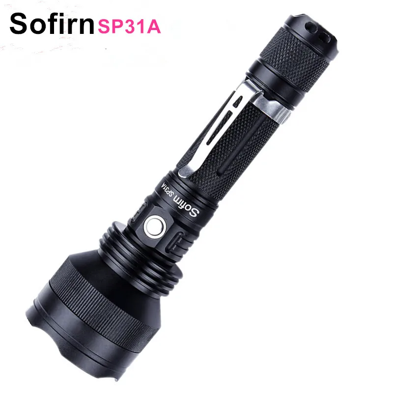 Sofirn SP31A мощный светодиодный фонарик 18650 Cree XP-L2 1050LM светодиодный фонарик Тактический 6 режимов фонарик режим памяти lanterna