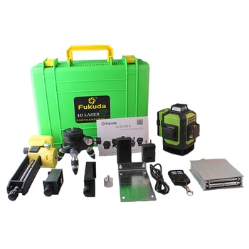 

2020 New Fukuda Professional 16 Line 4D laser level green Beam 360 Vertical And Horizontal Self-leveling Cross for outdoor
