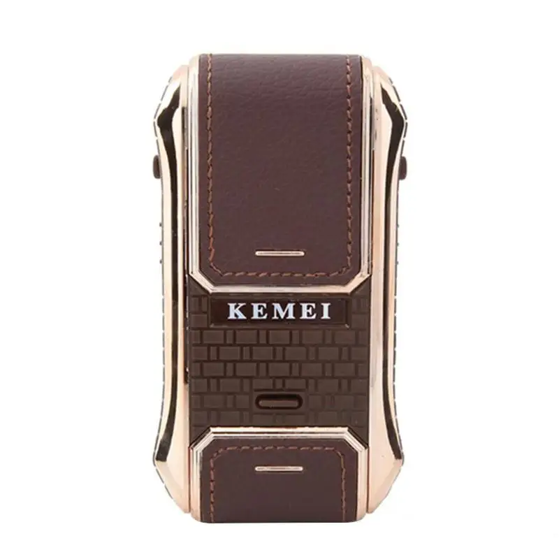 

Kemei Portable Electric Shaver Man Rechargeable Razor For Man Face Care Tool Kit Reciprocating Electric Cordless Beard Shaver