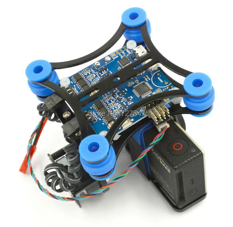 Super Lite Version Brushless Camera Gimbal W/Motors And Controller RTF For DJI Phantom Gopro3 (only 160g)