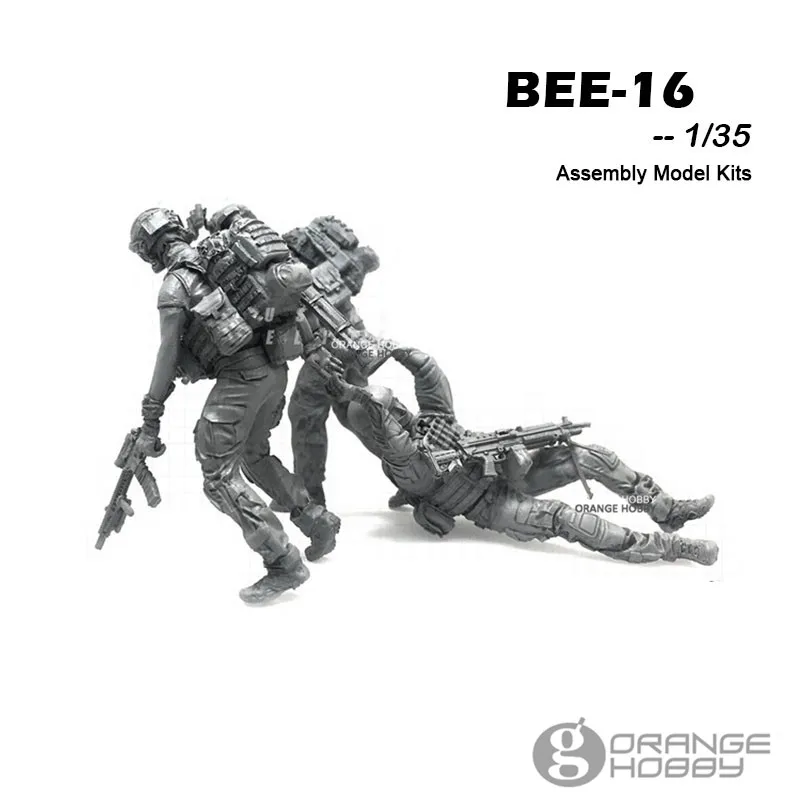 OHS YuFanModel 1/35 BEE-01-16 серия BEE Современная армейская сборка США Военные полимерные миниатюры Модели Строительные наборы oh - Цвет: BEE-16