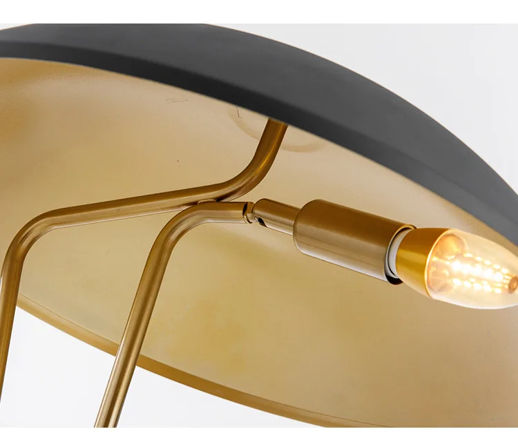 Estudo de Cobre e Trabalho Conduziu a Luz da Mesa Moderno e Minimalista Lâmpada de Mesa Retro Moda Europeia Olho 9 moda europeia lâmpada de mesa olho