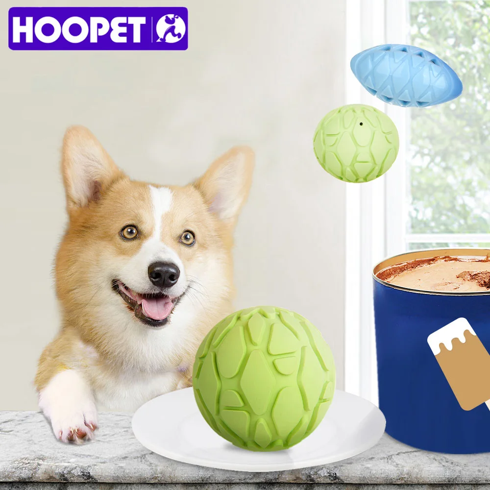 HOOPET резиновая пищащая игрушка для собак тренировочная Жевательная кость Щенок