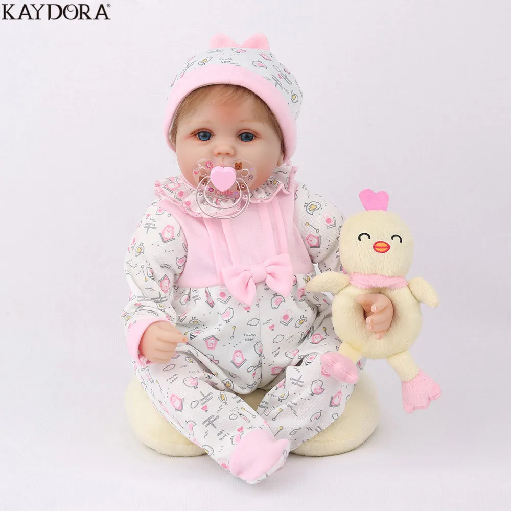 KAYDORA Reborn Baby Doll 45 см Рождественский подарок для девочек 17 дюймов детские живые