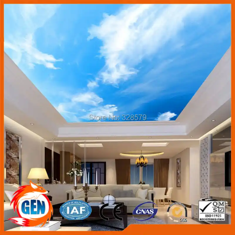 Decorative Stretch Ceiling Film Pvc Stretch Ceiling False Ceiling