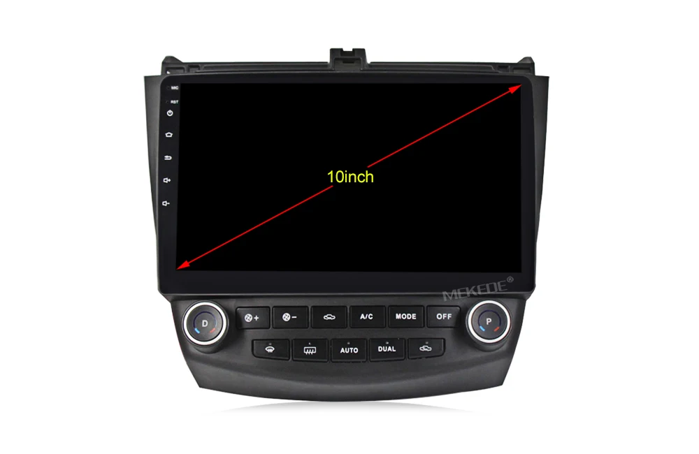 Flash Deal 2G+32G android 7.1 1024X600 HD Car DVD Player for Honda Accord 7 2003-2007 with GPS Radio  dual / Single Zone Climate Control 2