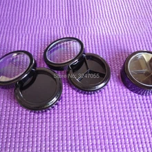 50pcs100pcs 5G 3 сетки Пустой Круглый Портативный теней для век Sub контейнер, пластиковый косметический Румяна Comapct случае, губная помада горшок
