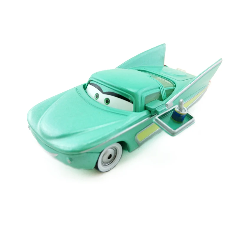 Disney Pixar Cars Flo With Tray 155 Diecast Metal Alloy Toy Car Model