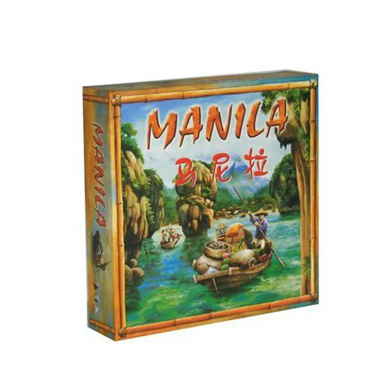 "Manila" Board Game Trade Educational Toy Perfect Chinese Version For 3