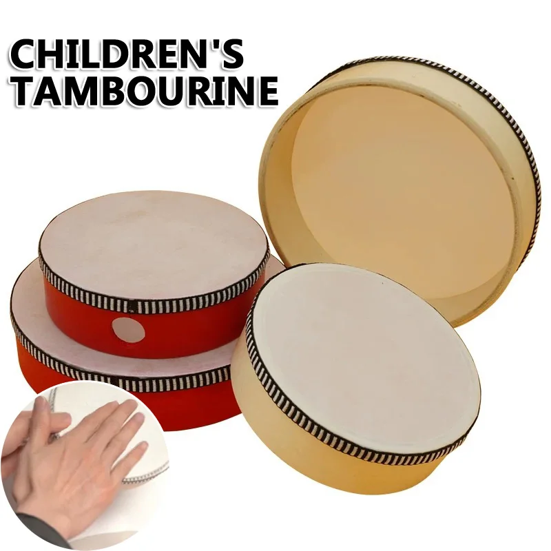 Children Mini Drum Kids Early Educational Musical Instrument Baby Toy Beat Instrument Hand Drum Toy