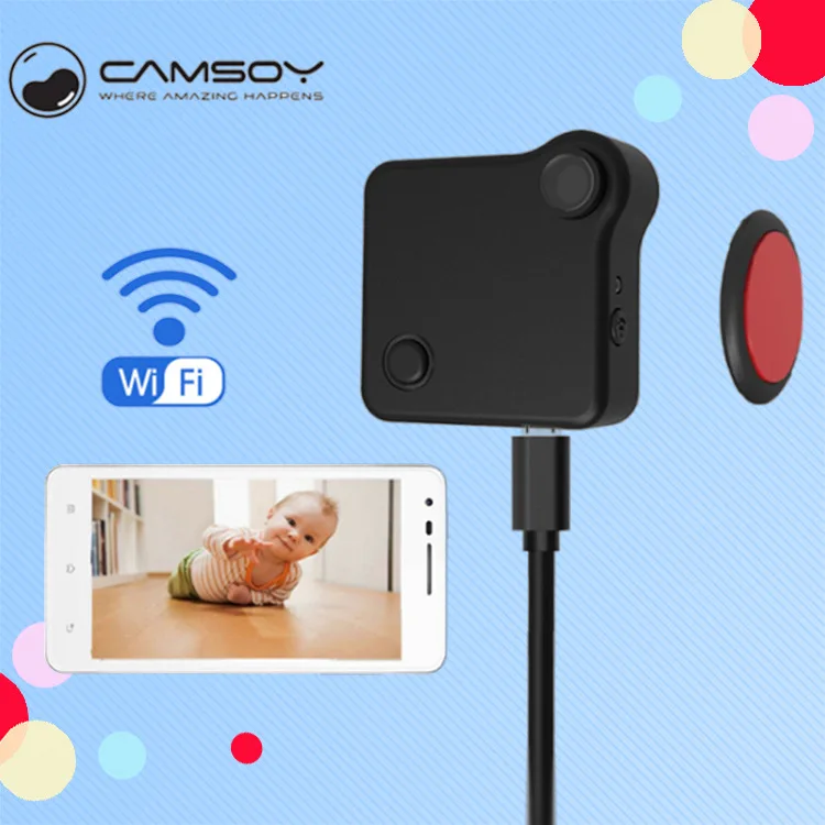  C1 Mini Macchina Fotografica HD 720 P CAMSOY IP Cam Wifi Wearable Mini Micro Macchina Fotografica S