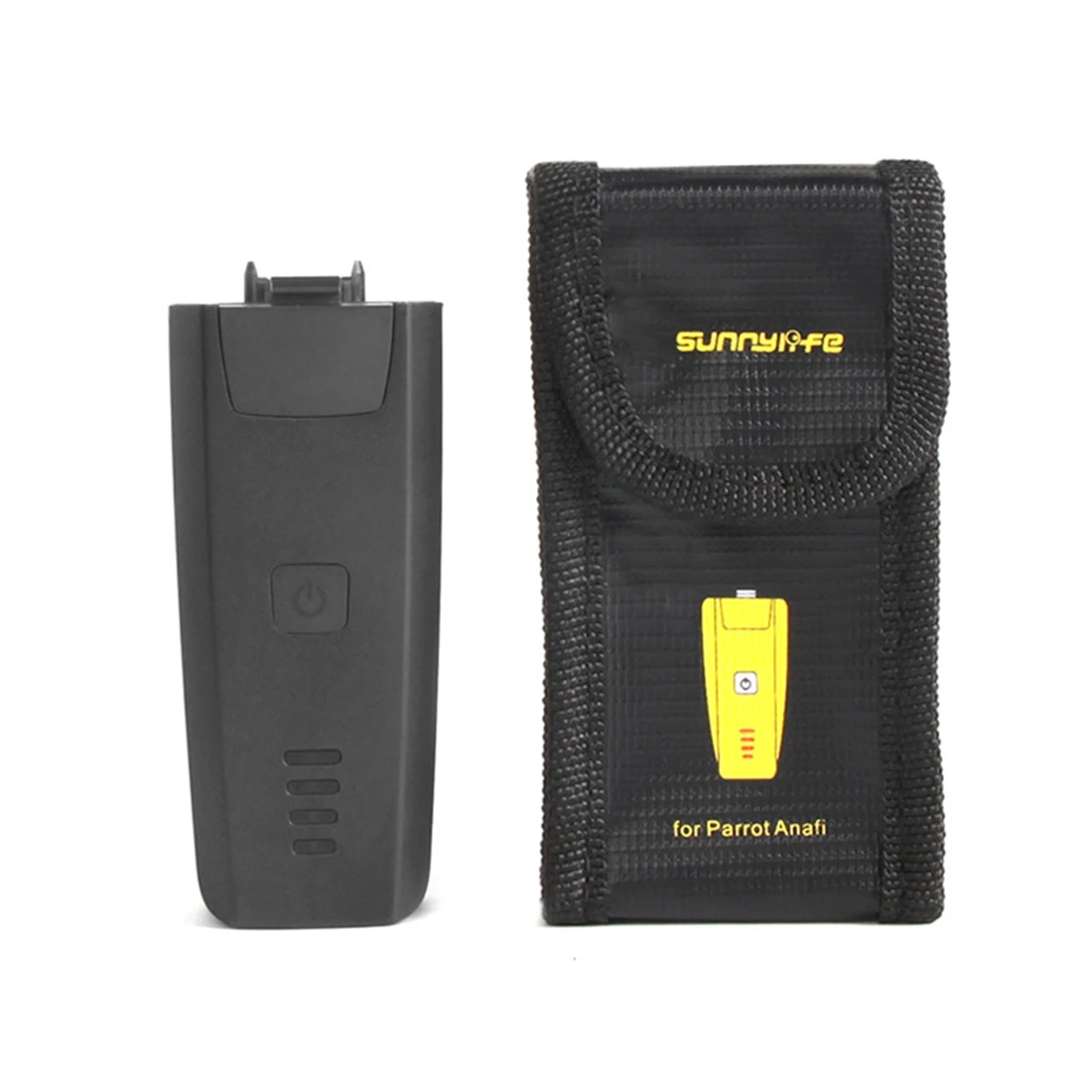 

SUNNYLIFE Explosion-proof Bag Lithium Battery Safety Protection Storage Bag for Parrot ANAFI Battery Capacity for 1 2 3 Battery