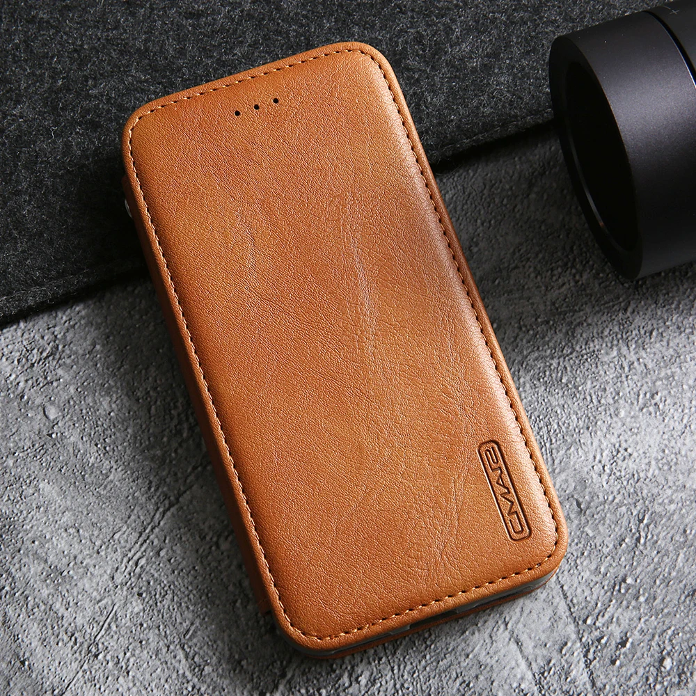 Кожаный чехол кошелек для iPhone 7 8 Plus X XS Max XR 11 Pro роскошный с держателем карт флип
