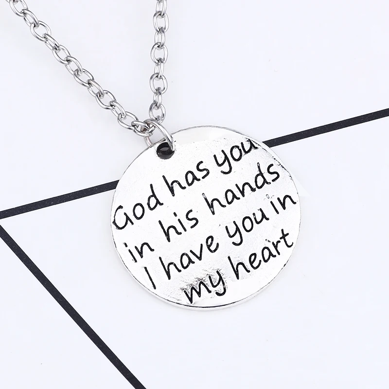 Fashion-Couple-Necklace-Inspired-Engraved-God-Has-You-In-His-Hands-l-Have-You-In-My (2)