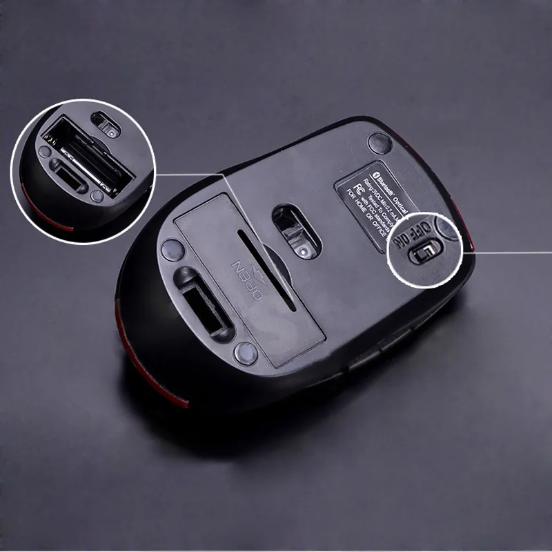 Эргономичная Нескользящая Беспроводная оптическая Bluetooth мышь 1600 dpi игровая Bluetooth 3,0 Мыши для ноутбука ПК компьютера UY8