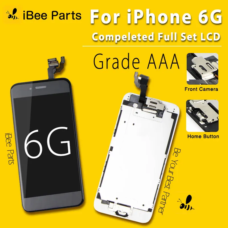 Полный ЖК-экран для iPhone 6 10 шт. ЖК-дисплей с сенсорным экраном и дигитайзером в