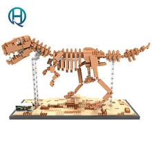 Mini Nano Blocks Dinosaur LOZ Building Blocks Tyrannosaurus Rex Action Figure Diamond Blocks Compatible Legoelieds 9023