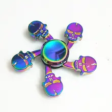 022 высокое качество Спиннер металл Радуга Дракон рука палец Спиннеры аутизм СДВГ фокус тревога помощи стресс