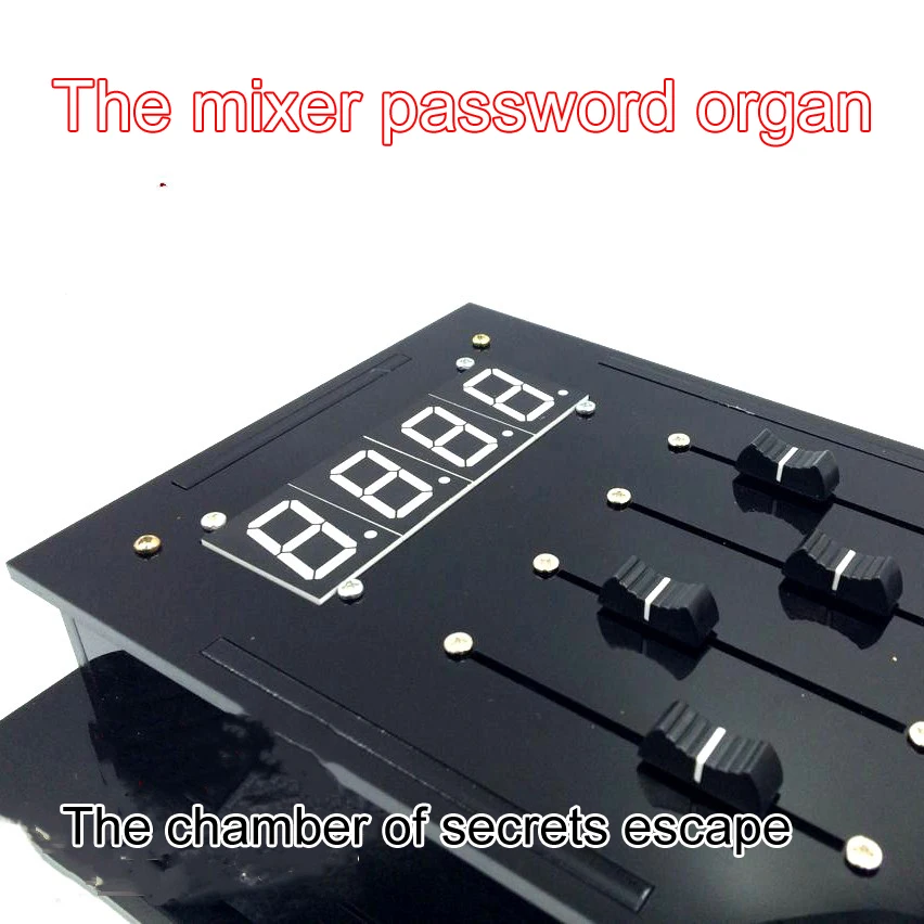 

room escape room prop mixer password unlock finished product organs Takagism game