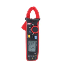 UNI-T UT210D Цифровой Клещи Мультиметры AC/DC Ток Напряжение Метр Измерения Температуры Авто Диапазон Токоизмерительные клещи постоянного и переменного