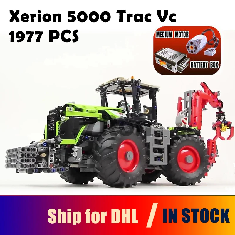 

Model Building Kit figures Blocks 20009 1977Pcs Xerion 5000 Brick Toy Gift compatible with legoingly Technic series 42054