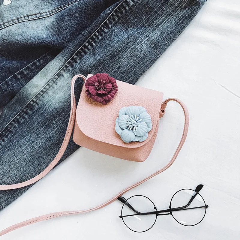 

Lovely Baby Coin Purse Handbag Flowers Crossbody Shoulder Bags for Kids Girls Small Wallet Bag Toddle Infant Messenger Bag 5PCS