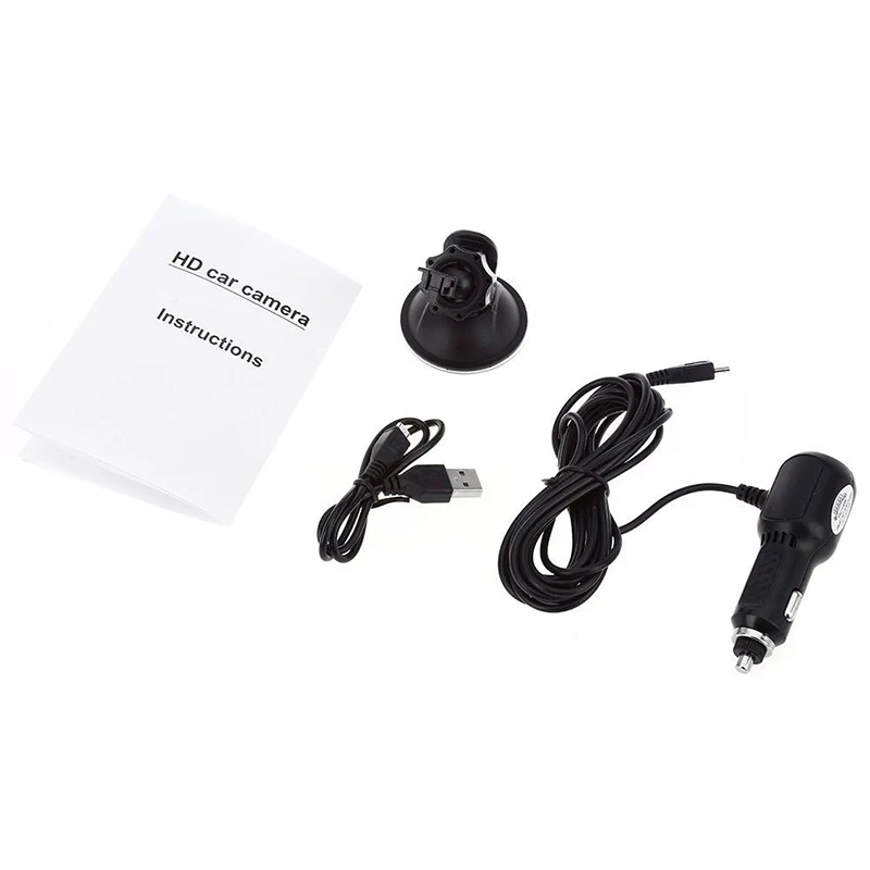 Full HD Camcorder Video Registrator Recorder DVR Cam Car Black Box (4)