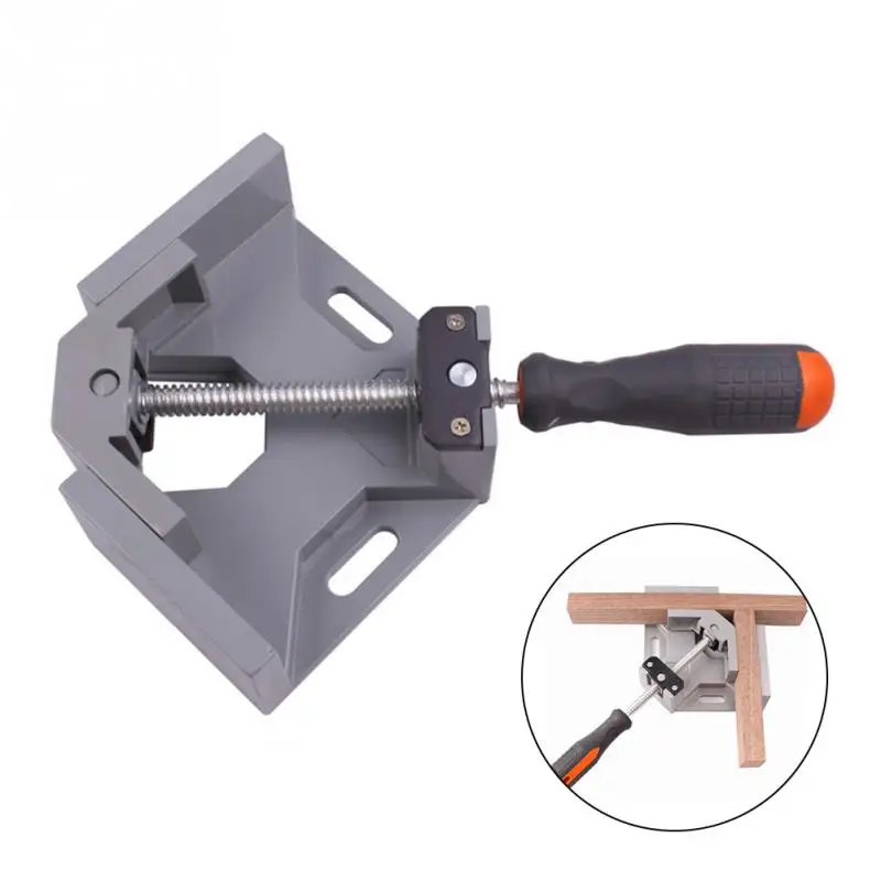 

Right angle clamp Single Handle 90 Degree Corner Clamp Right Angle Clamp Woodworking Vice Wood Metal Welding Gussets #103