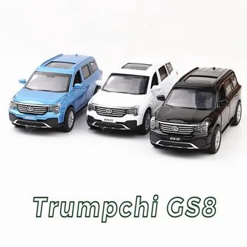 

1:32 Diecasts & Toy Vehicles Trumpchi GS8 Car Model With Sound&Light Collection Car Toys For Boy Children Gift brinquedos