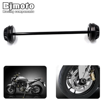 

For YAMAHA MT-07 MT07 2013 2014 2015 Motorcycle CNC Aluminum Front Axle Fork Crash Slider Swingarm Spools Cap Stand Screw