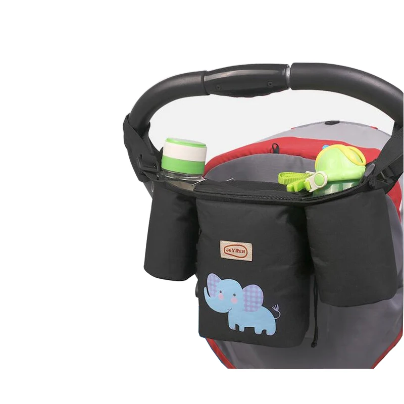 

Multifunction Cartoon Baby Stroller Cup Holder Bag Organizer Bag Accessories Big Capacity Waterproof Bebe Carriage Bag For Prams