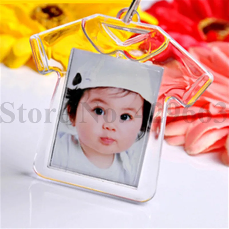 Free-shipping-1000pcs-Clothes-shaped-DIY-Acrylic-Blank-Photo-Keychains-Shaped-Clear-Key-Chains-Insert-Photo (2)
