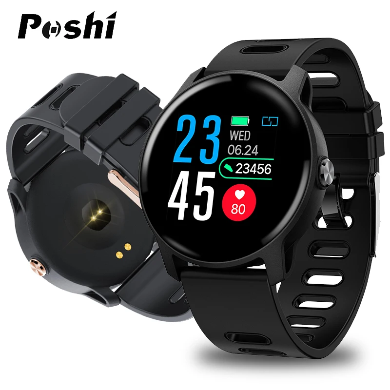 Smart Watch Heart Rate Monitor Sport Fitness Men Waterproof Android Watch for iphone smartwatch Whatsapp Support Smartwatch Men (1)